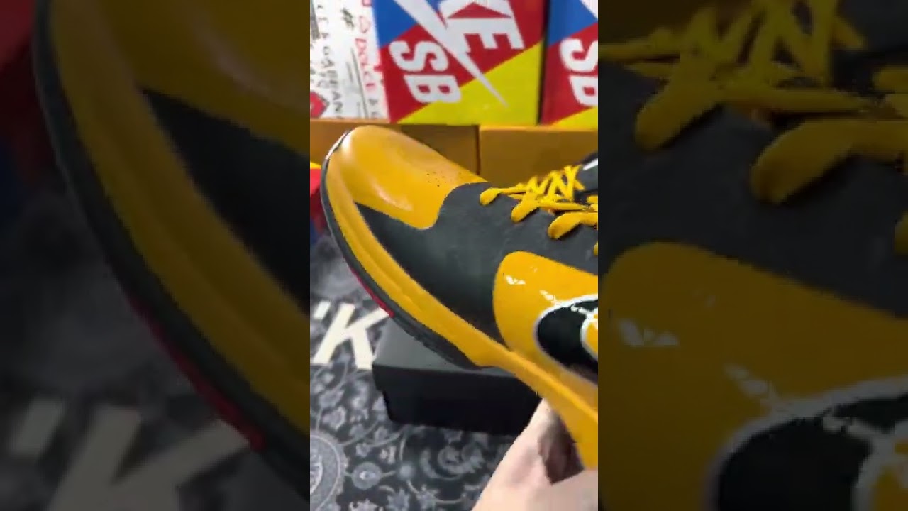 New restock Wkb NIKE ZOOM KOBE 5 "BRUCE LEE" size 39-46 from Amyhushoes
