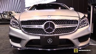 2015 Mercedes Benz CLS Class CLS 400 Coupe -Exterior and Interior Walkaround -2015 Chicago Auto Show