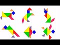 تعلم تشكيل الحيوانت باستعمال التنغرام tangram