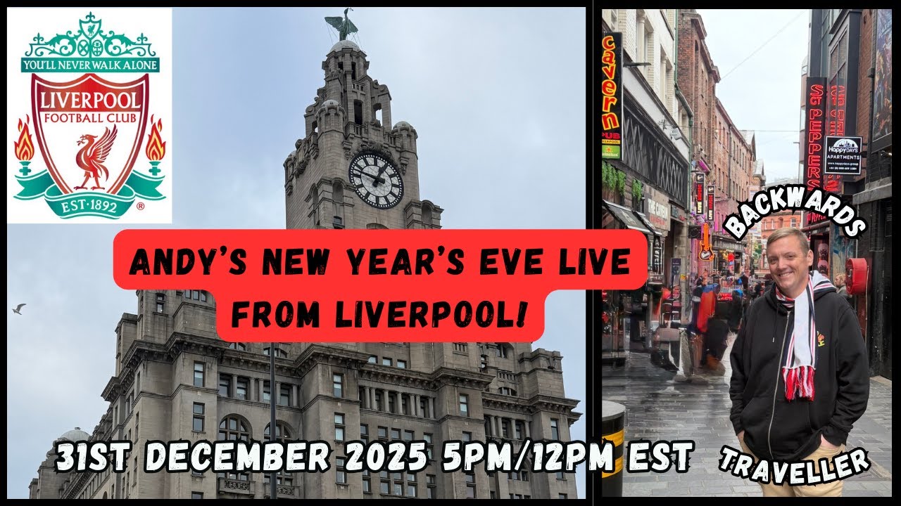 Andy's New Years Eve Show Live from Liverpool!