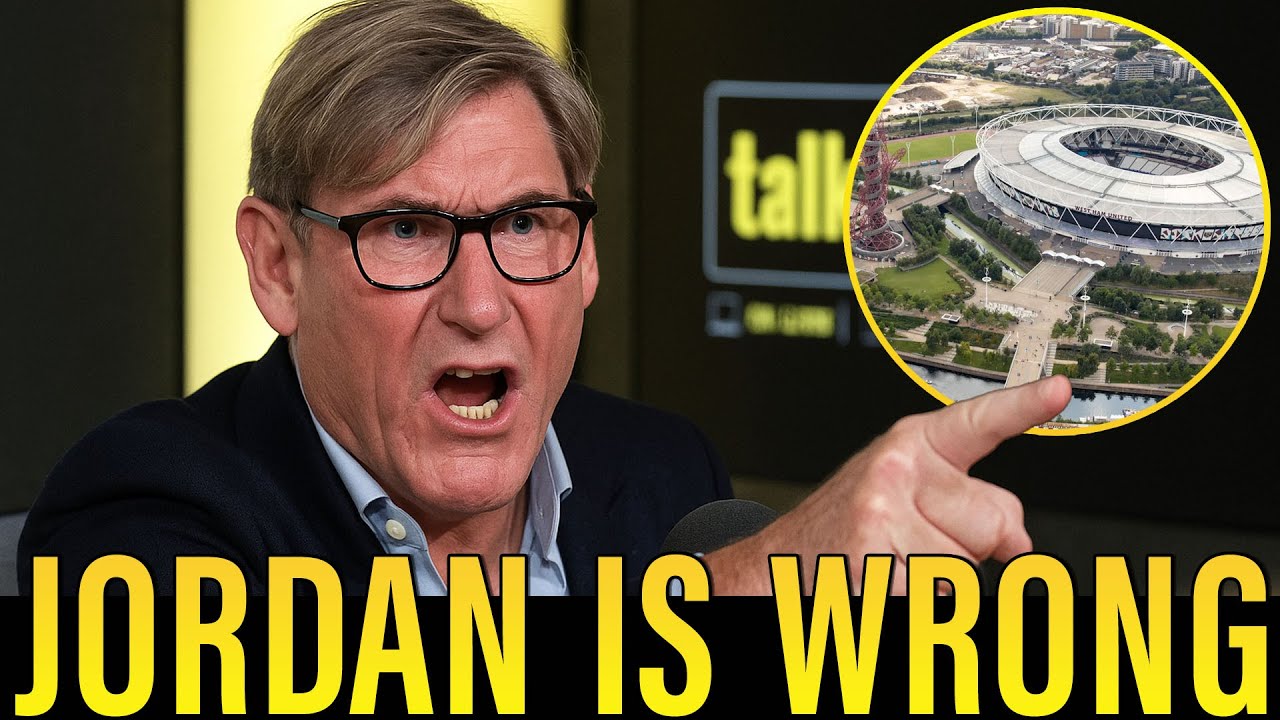 Почему talkSPORTS Саймон Джордан совершенно неправ насчёт «Вест Хэма» и лондонского стадиона | Но...