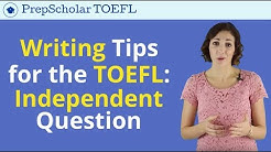 TOEFL Writing Question 2 Tips | Independent Task - Durasi: 8.59. 