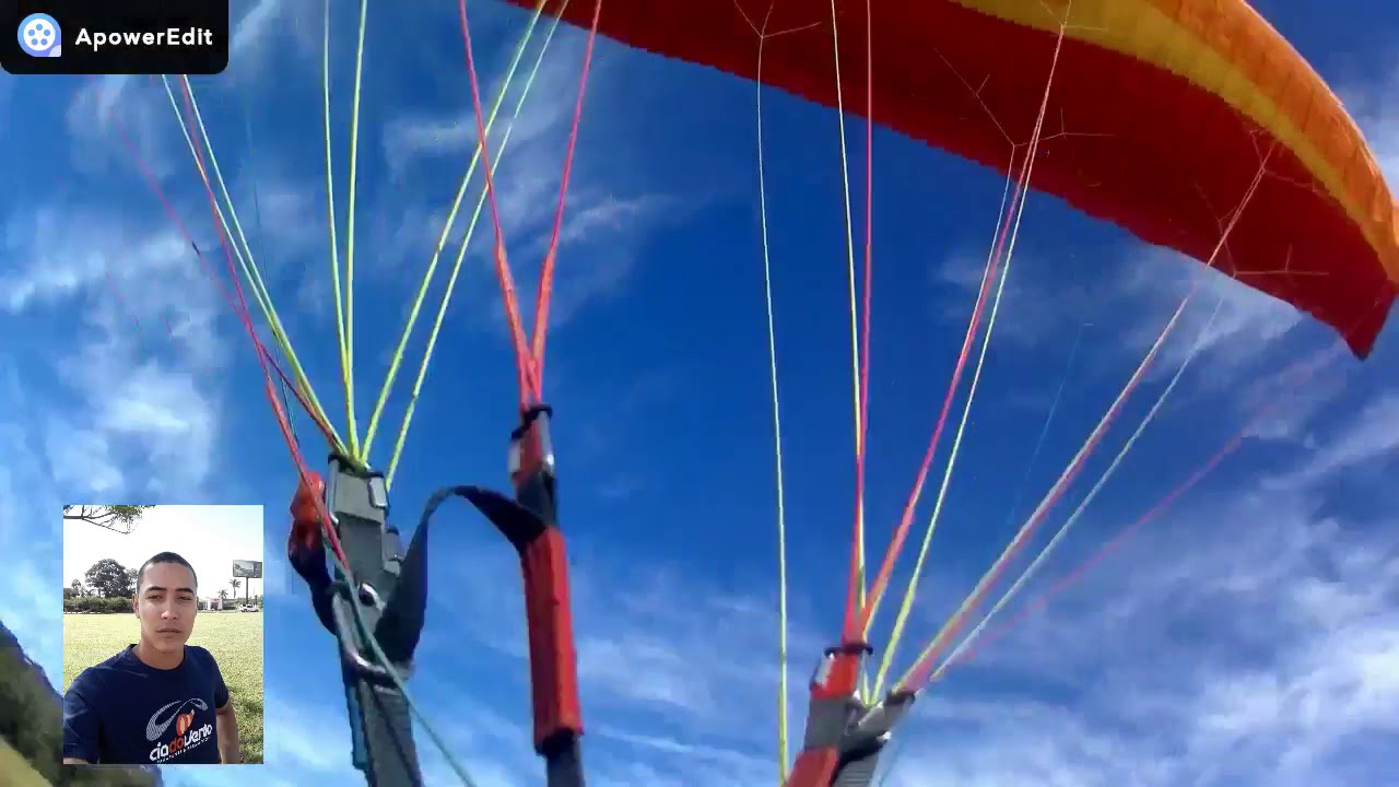 Voo de paramotor rd135 em Nerópolis go