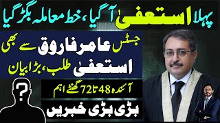 Just In Big Resignation After 6 Judges Letter |Demand Of Justice Amir Farooq Resignation|Shahabuddin