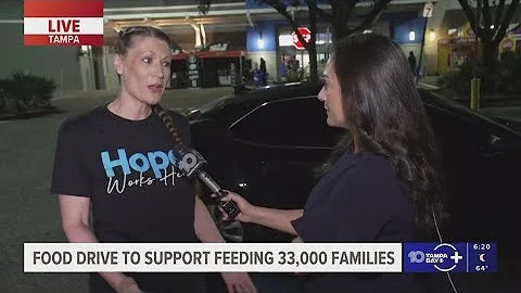 Local nonprofit hosts food drive to help feed thousands of families ahead of Thanksgiving