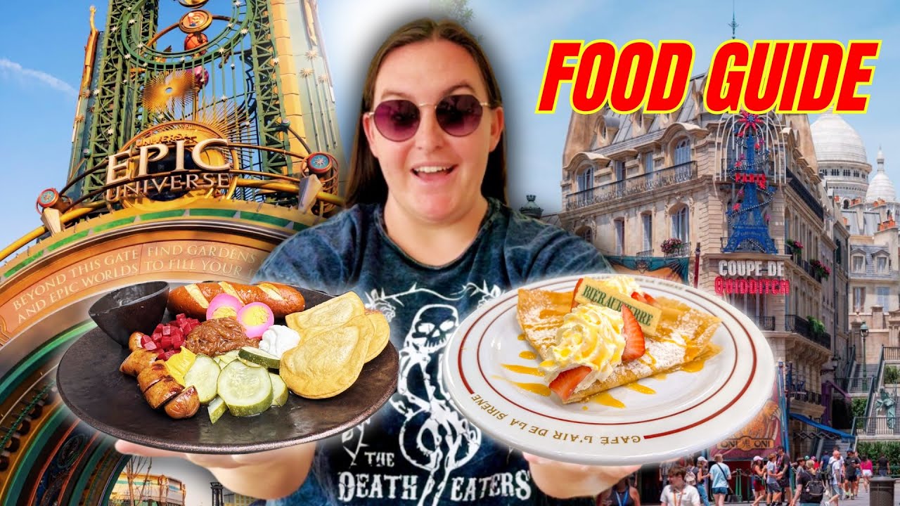 EATING EVERYTHING IN EPIC UNIVERSE- HARRY POTTER MINISTRY OF MAGIC | Epic Universe Food