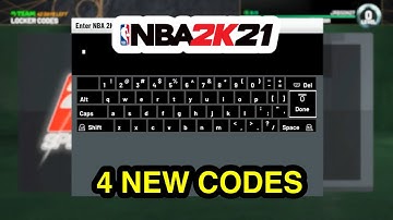 4 NEW LOCKER CODES IN NBA 2K21 MY TEAM | NEW MYTEAM LOCKER CODES