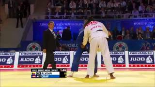 Yuri Alvear vs Bernadette Graf World Judo Championships 2015 - Astana