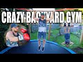 WILD BACKYARD GYM TOUR | OUTDOOR CALISTHENICS SET-UP