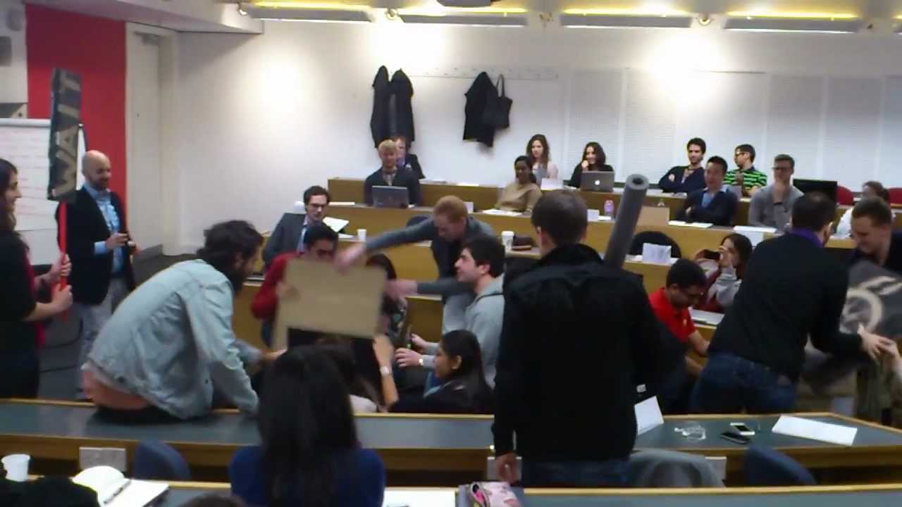 My MSc students training for a F1 pit stop 