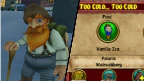Prospector Zeke quest: Too Cold... Too Cold.