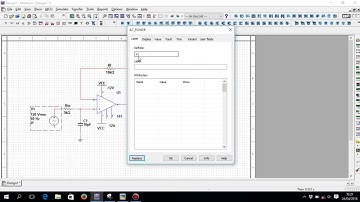 Rangkaian Low Pass Filter Simulasi Multisim