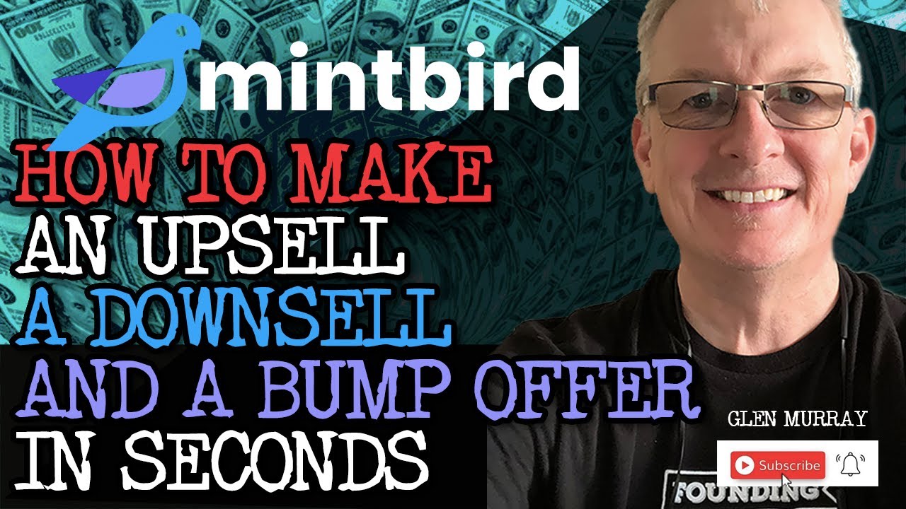 MintBird Shopping Cart How to make a sales Funnel with an Upsell Downsell and bump offer