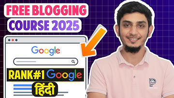Hindi - How to Make a FREE BLOG Website with WordPress - Rank#1 in Google Search