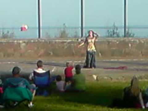 Pharaonic Solo. Performed at Leif Eriksson Park.