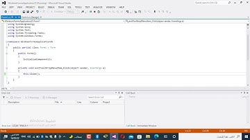 1-22 شرح مفهوم برمجة القوائم menustrip  على برنامج visual studio لغة #c