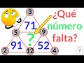 🧠 El 99% FALLA Este Reto Matemático VIRAL: ¿Qué Número Falta En La Figura?🧠
