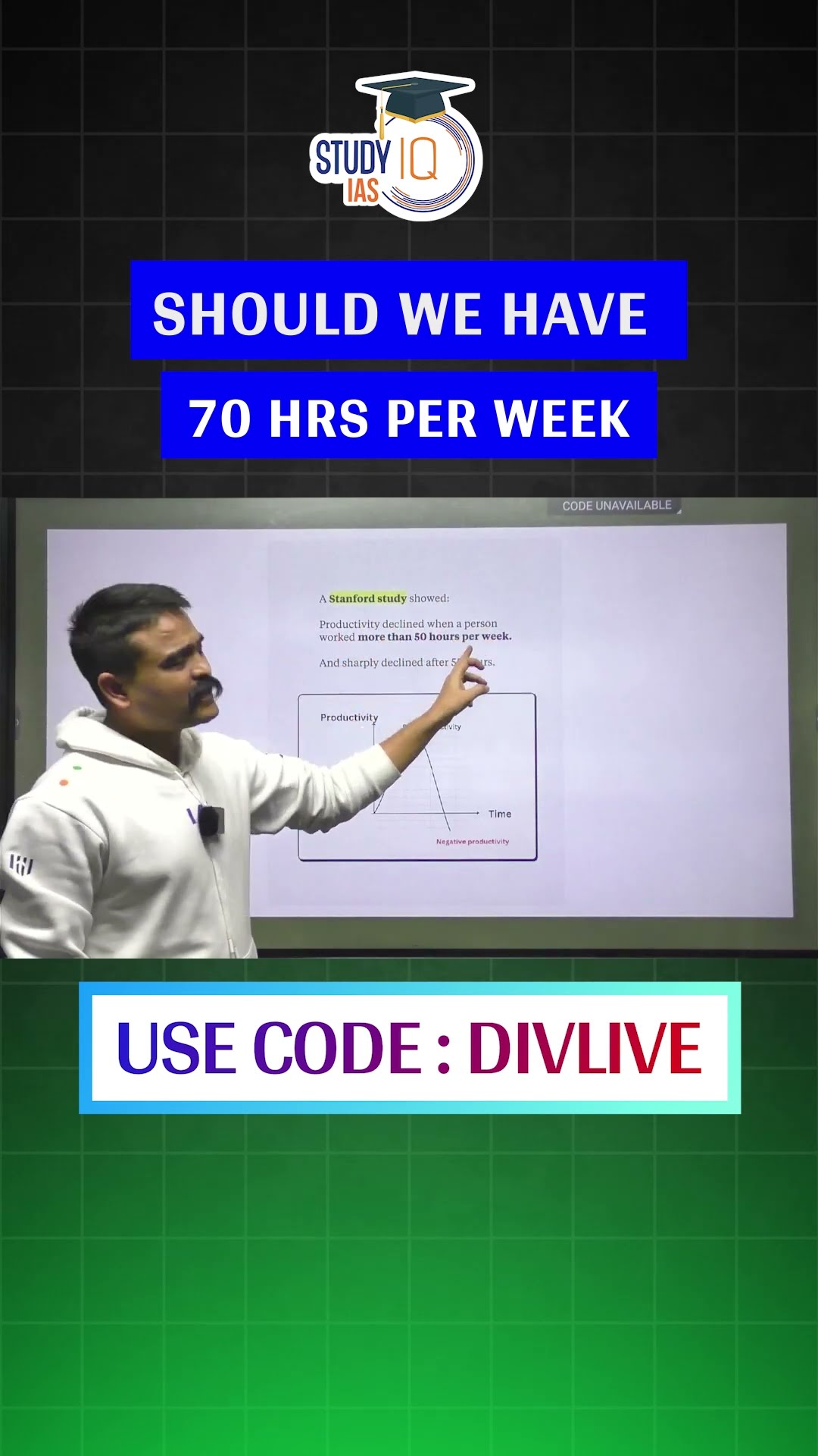 Should we have 70 hours per week ?