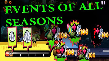 Events of all seasons | Zombie Tsunami: All seasonal missions