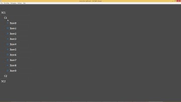 Multilevel Menu widget in Qt Qml