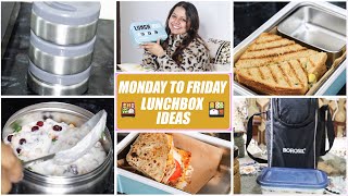5 Lunch Box Recipes | Monday to Friday Lunchbox Ideas For Office | Shape Up Your Life
