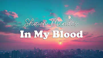 Shawn Mendes - In My Blood (Lyrics)