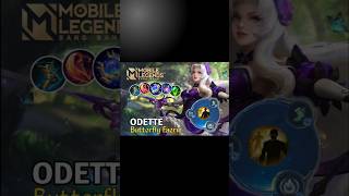 Odette Combo Skills Tutorial #shorts #mobilelegends