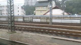 20210924 070147835 JR東日本 越後湯沢駅 E4系 新幹線たにがわ 車窓