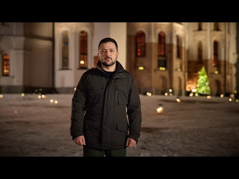 Привітання Володимира Зеленського з Різдвом Христовим