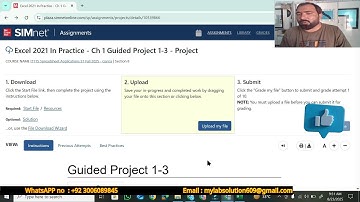 Excel 2021 in de praktijk - Hoofdstuk 1 Begeleid project 1-3 | Excel - Begeleid project hoofdstuk 1