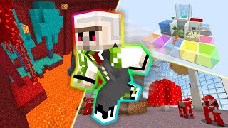 7つの世界を駆け巡れ！マイクラ箱庭パルクール #マイクラ #おんりー #マイクラパルクール #Shorts