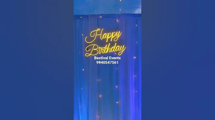 Terrace Surprise Birthday Decoration curated by #bestivalevents