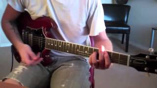 The Used - Buried Myself Alive (guitar cover) chords