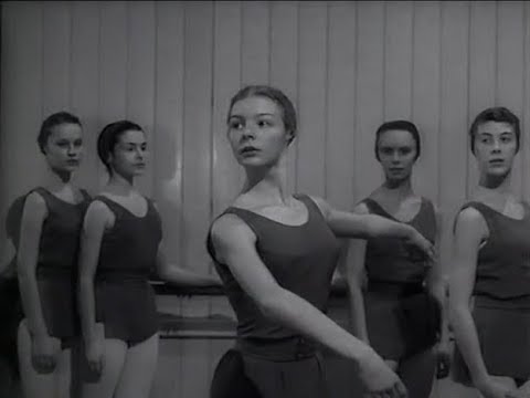 A Very Young Antoinette Sibley and Lyn Seymour in Class - YouTube