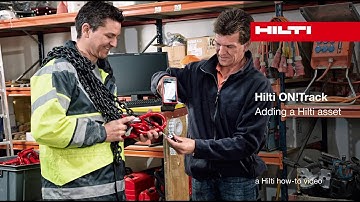 ON!Track: Adding An Hilti Asset