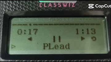 Plead scrolling 4 line (music by:key after key) #casio #casio580 #scrolling