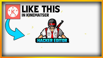How to make 2D gaming in kinemaster || Kinematser Tutorial ||  Hacker Editor