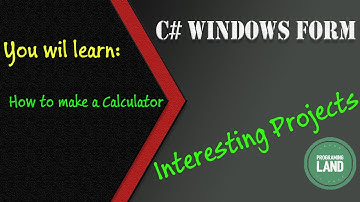 How to create a Calculator in C# (interesting project for beginners)