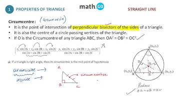 IIT JEE MAINS Online Crash Course  Straight Line  PART 01