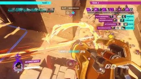 Overwatch Highlights Under 2 Minutes Anubis Attack