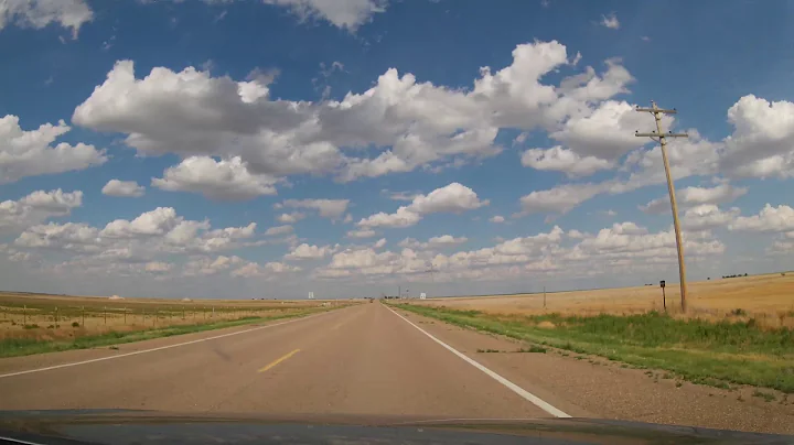 Driving through Hardesty, Oklahoma