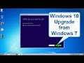Windows 10 upgrade from Windows 7 - Upgrade Windows 7 to Windows 10 - Beginners Start to Finish Free
