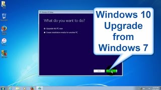Windows 10 upgrade from Windows 7 - Upgrade Windows 7 to Windows 10 - Beginners Start to Finish Free(, 2015-08-22T02:20:03.000Z)