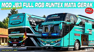 MOD RASA KODENAME??😱|| REVIEW MOD JB3 SHD HINO FULL ANIMASI BERGERAK🤤 | BUSSID