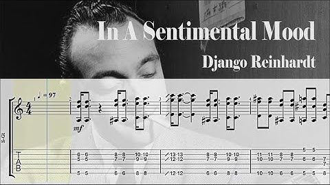 In A sentimental Mood - Django Reinhardt | Gypsy Guitar Tab