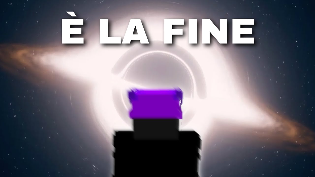 Un BUCO NERO ha DISTRUTTO il mio Mondo di Minecraft