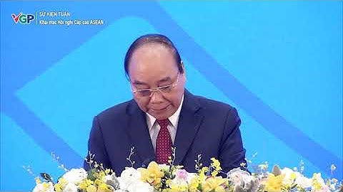 Thủ tướng Nguyễn Xuân Phúc phát biểu khai mạc Hội nghị Cấp cao ASEAN lần thứ 37