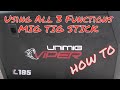 UNIMIG VIPER 185 Using All 3 Functions