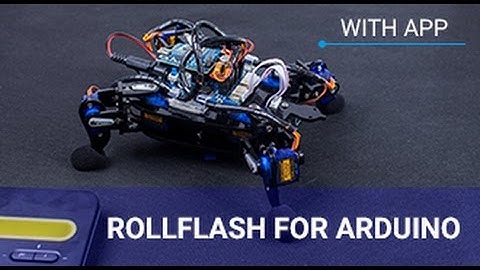RollFlash Line Following and Obstacle Avoiding Robot for Arduino with Android App