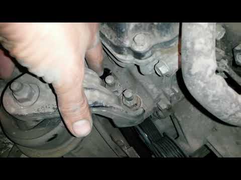 Как снять генератор с двигателя Hyundai Tucson